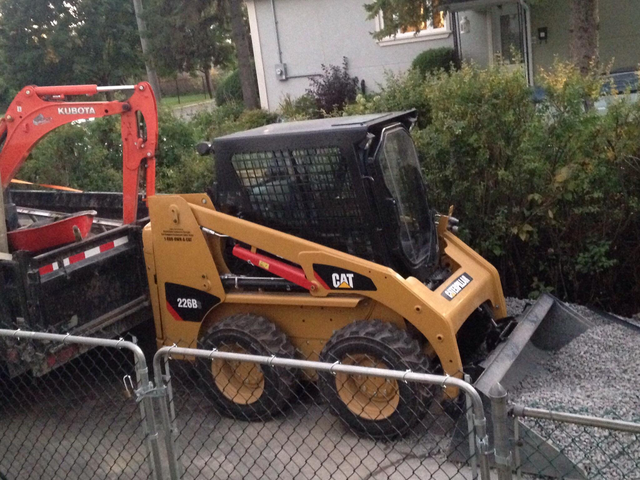 A recent residential waterproofing job in the Ottawa, ON area